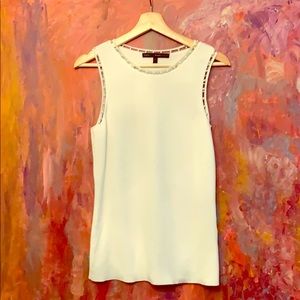White sweater tank